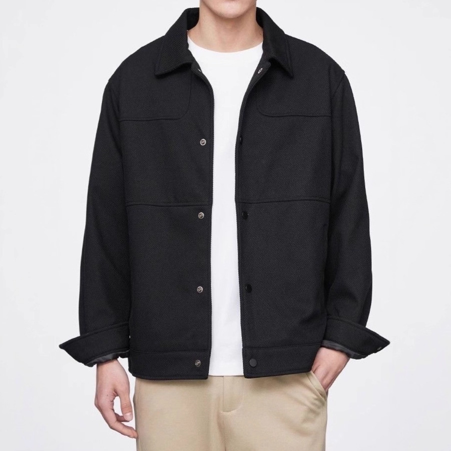 American Style High-end Lapel Designer Jacket Jacket For Men Loose Fit New Workwear Mature Style Business Stable Spring And Autumn Casual Coat