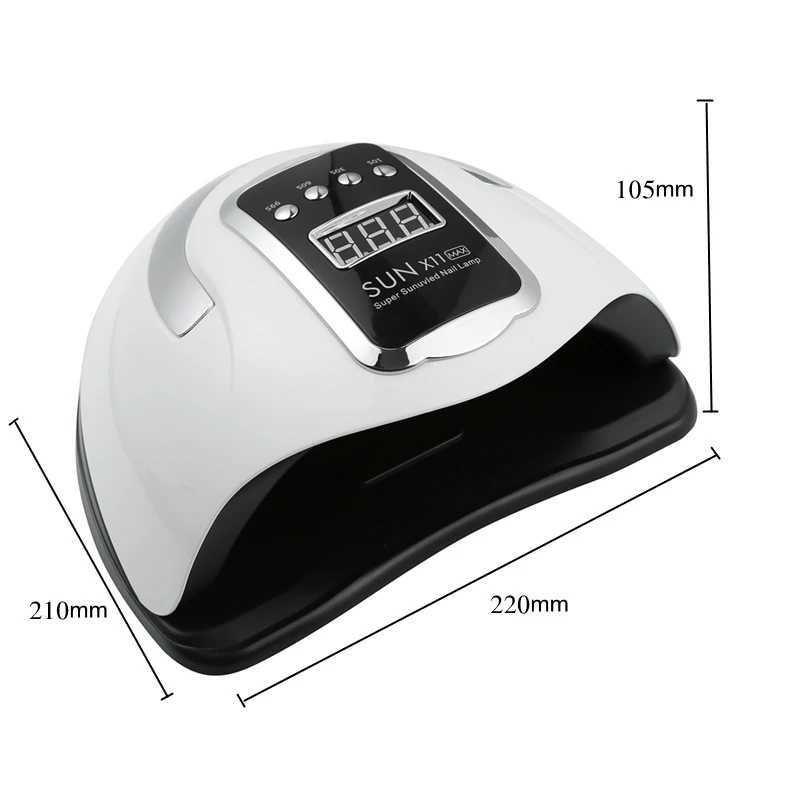 Large Space UV Nail Lamp For Both Hands With Smart Sensor X11 Gel Nail Light For Quick Drying And Curing Gel Polish At Home J251115