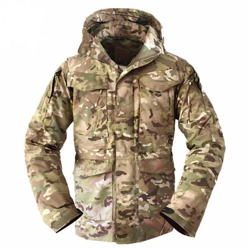 M65 UK Clothes Casual Tactical Windbreaker Men Waterproof Flight Pilot Coat Hoodie Hunting Field Jacket Winter Autumn J251029