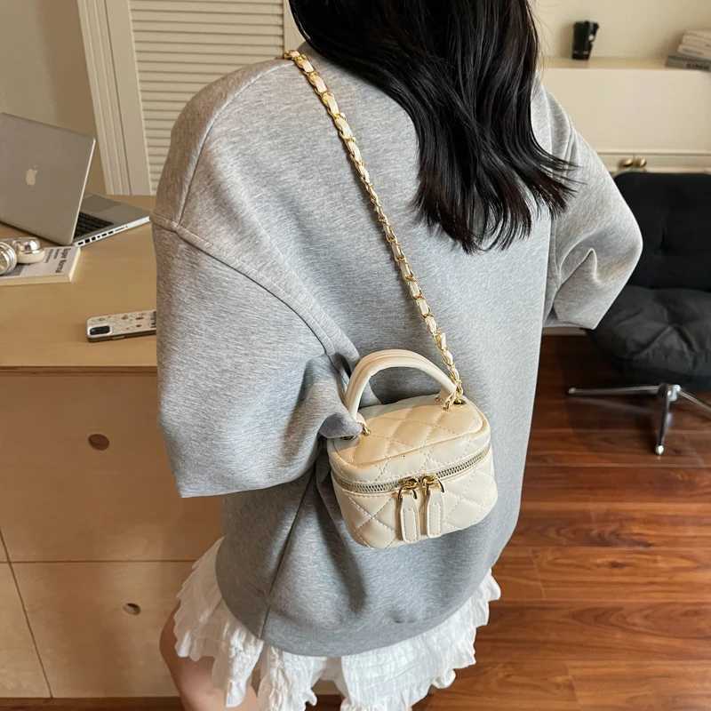 Fashion Mini Designer Handbag New Mini Quilted Chain Diamond Checkered Womens Crossbody Bag High Quality PU Womens Small Bag W251029