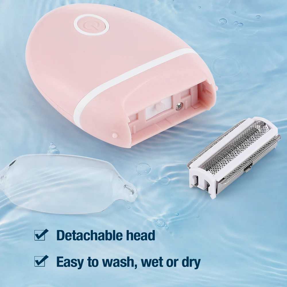 3 in 1 Hair Removal Machine Painless Epilator Womens Electric Shaver Bikini Private Parts Armpit Whole Body Shaving Depilation J251117