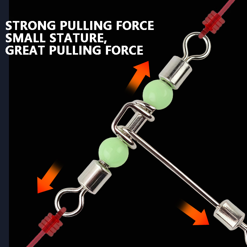 Long T-shaped trident ring connector manufacturer wholesale outdoor fishing accessories fishing gear supplies fluorescent fishing manufacturer