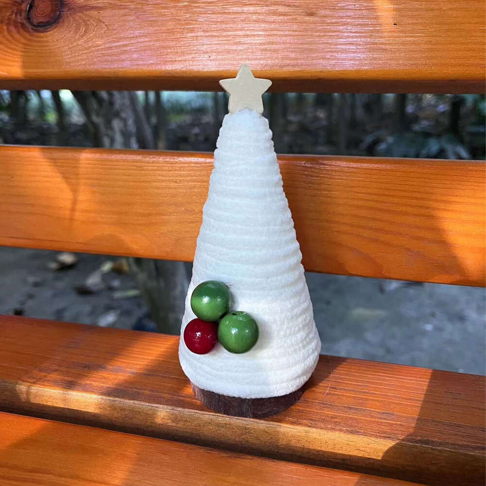 Mini Christmas Tree Table Shelf Scene Layout Decorations Tray Ornaments