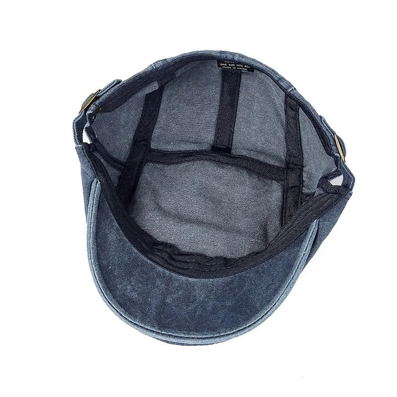 Spring Cotton Solid sboy Caps Flat Peaked Cap Men and Women Painter Beret Hats 251029