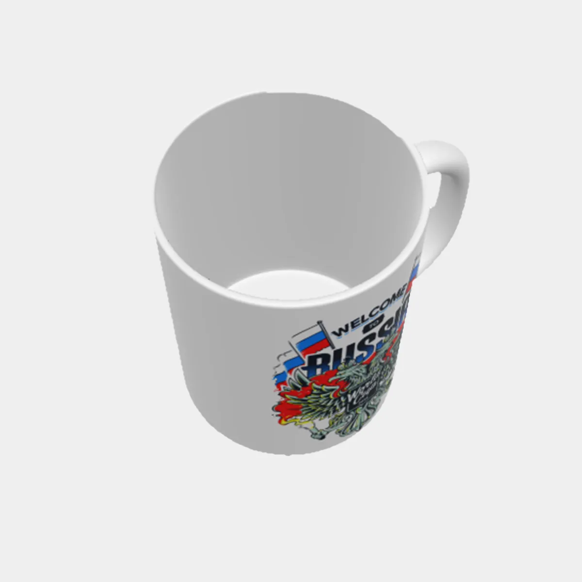 11oz Ceramic Mug with Custom Print | Single-Side 9x9cm Design Area | Dishwasher Safe Coffee Cup | Personalized Gift Idea