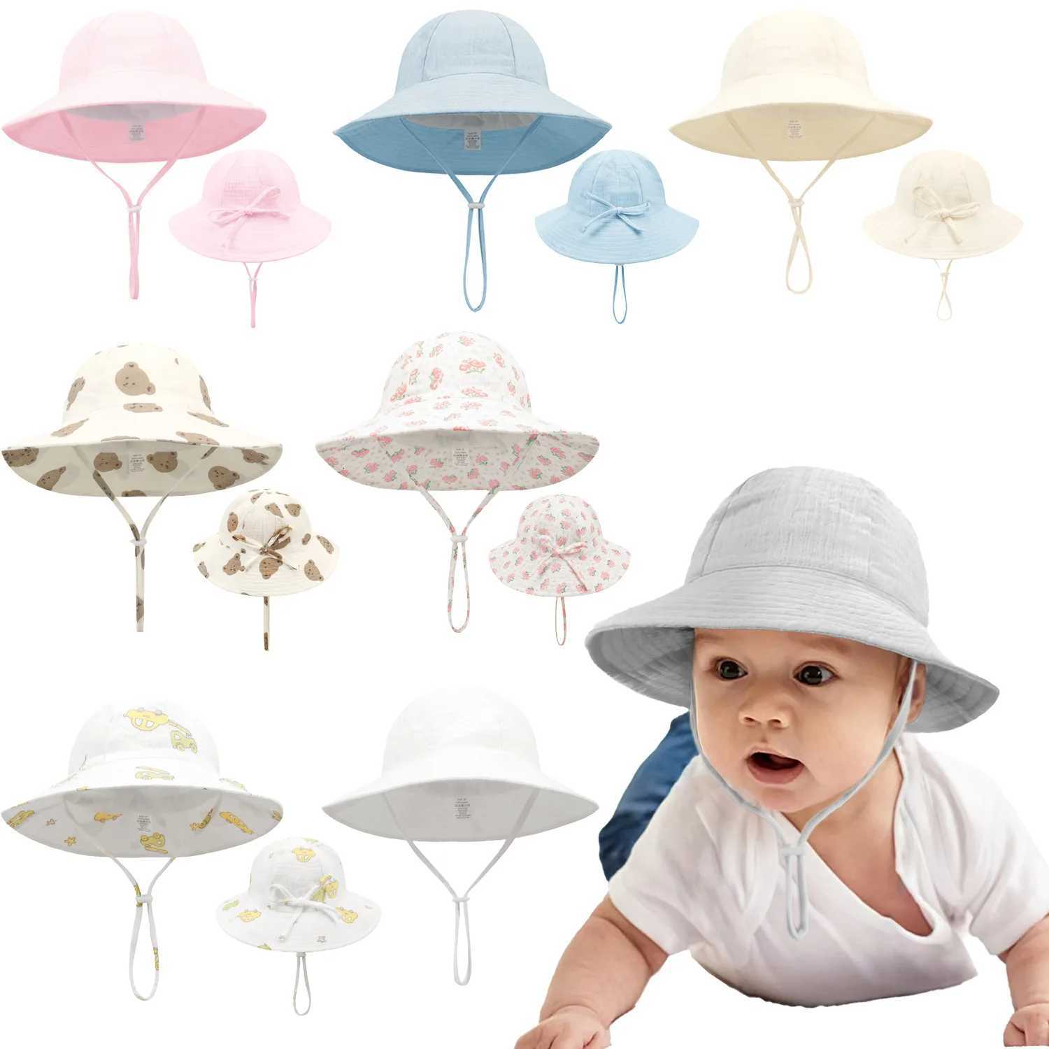 Childrens sun hat 2025 new bowl hat fisherman hat cute super cute sun hat breathable fisherman hat251028
