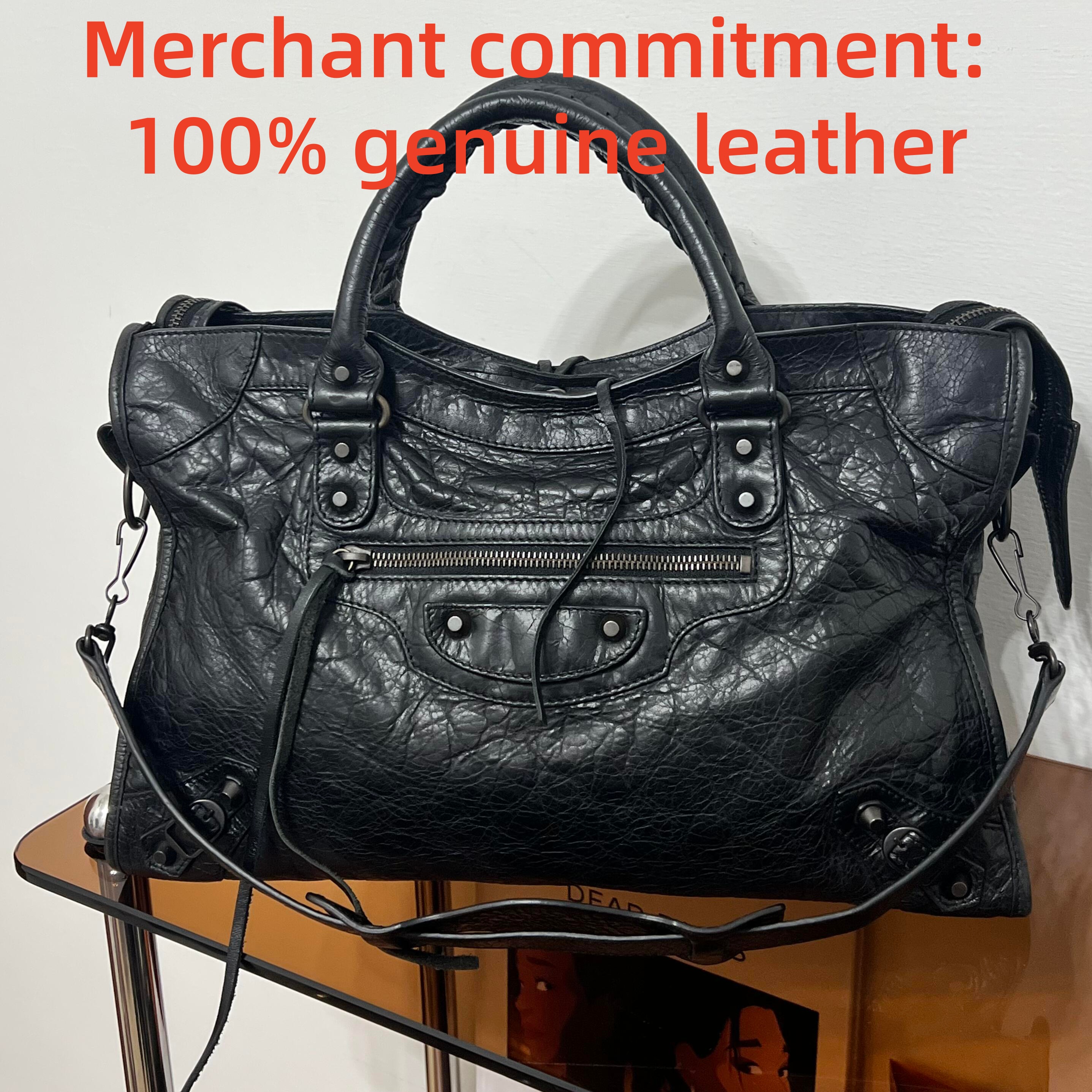 high quality designer bag classic Vintage Genuine leather LE CITY tote bag Motorcycle bag Womens mens suede Shoulder Bag crossbody bag hand bag travel bag