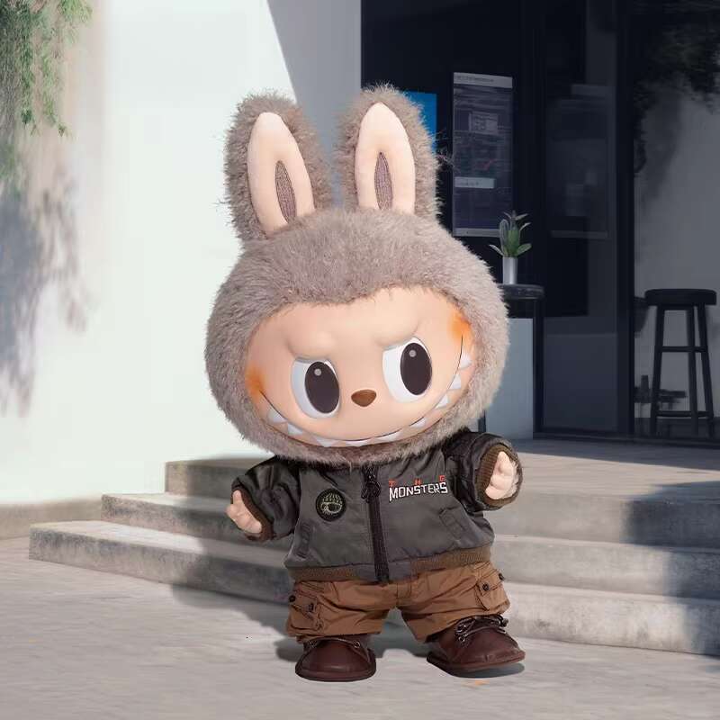 Labubu Blind Box The MONSTERS JUMP For JOY Vinyl Face Plush Doll Kawaii Figure Toys Mystery Boxes Anime Doll Collection Model Toys