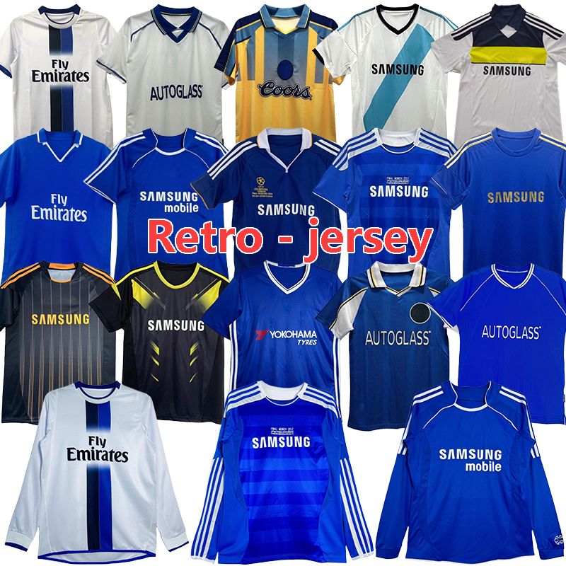 CFC Chelseeaa Retro Soccer Jersey Lampard Torres Drogba TORRES 11 12 13 Final 94 95 96 97 98 99 Terry Football Shirts Camiseta WISE 05 06 COLE ZOLA Vialli 07 08 01 03 HUGHES