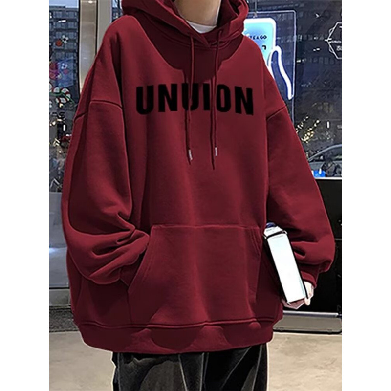 Men's Hoodie Spring and Autumn Ins Style Loose Fashion Brand Designer Letter Printed Multifunctional Jacket New Style