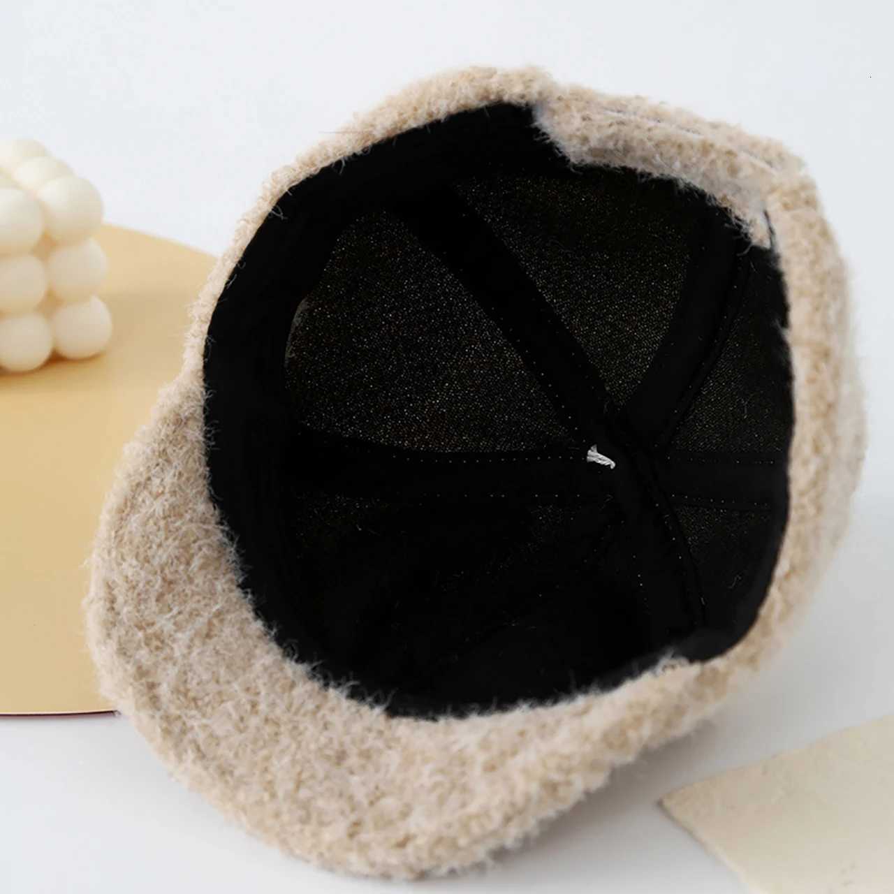 Cute Baby Felt Baseball Cap Autumn Winter Children Duck Tongue Hat Pompom Infant Plush Peaked Caps 612Month Boys Girls Visors251028