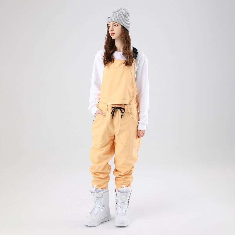 2025Ski Bib Pants For Women And Men, Snowboard Waterproof, Cold-Proof, Windproof, Outdoor Thermal Professional