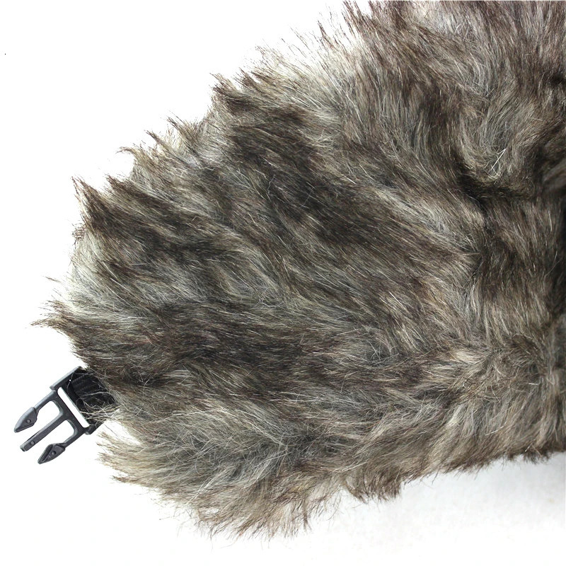 CAMOLAND Men Women Russian Hat Trapper Bomber Hats Winter Thermal Faux Fur Earflap Caps Outdoor Male Ushanka Snow Ski 251013