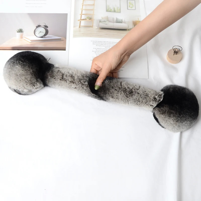 Natural 100 Rex Rabbit Fur Earmuffs Women Fashion Men Warm Russia Winter Real Fur Earmuffs Children Ear Cover fur Earlap Girl 251029