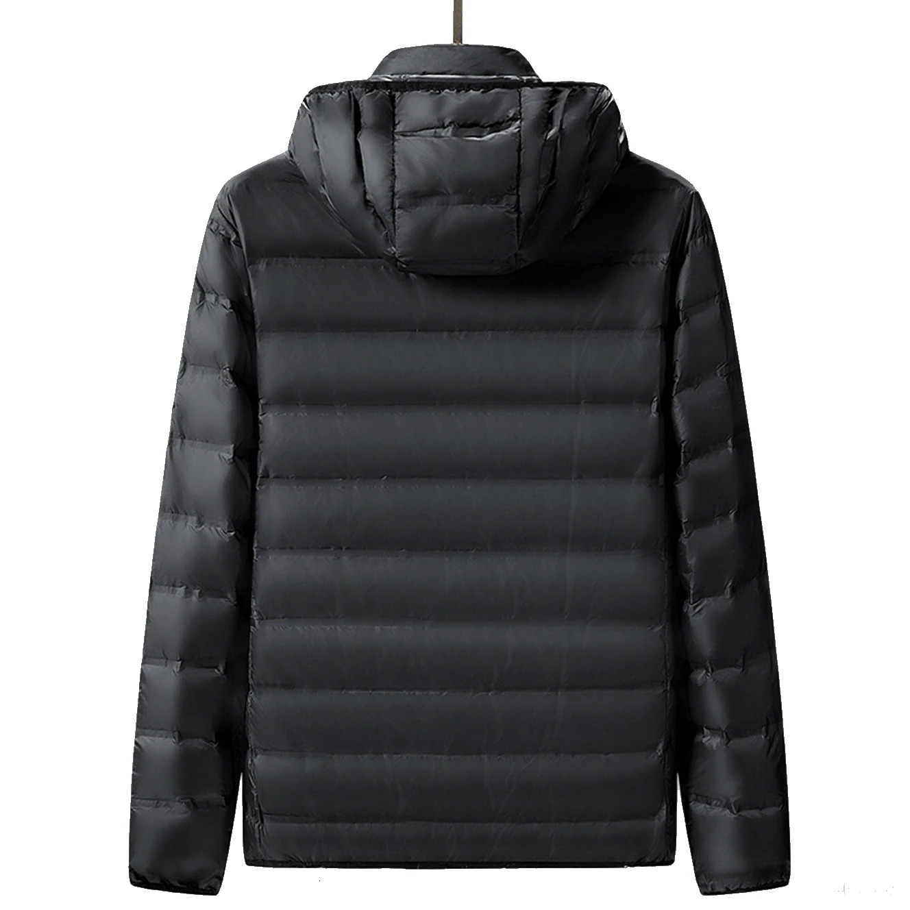 Men White Duck Down Jacket Winter Warm Hooded Windproof Puffer Jacket Detachable Hat Lightweight Casual High Quality Coat Male 251028