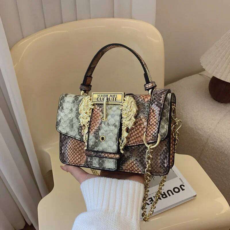 Large Capacity Leather Crossbody Bag For Women, Elegant Vintage Handbag With Paris Fashion Letter & Tote Design