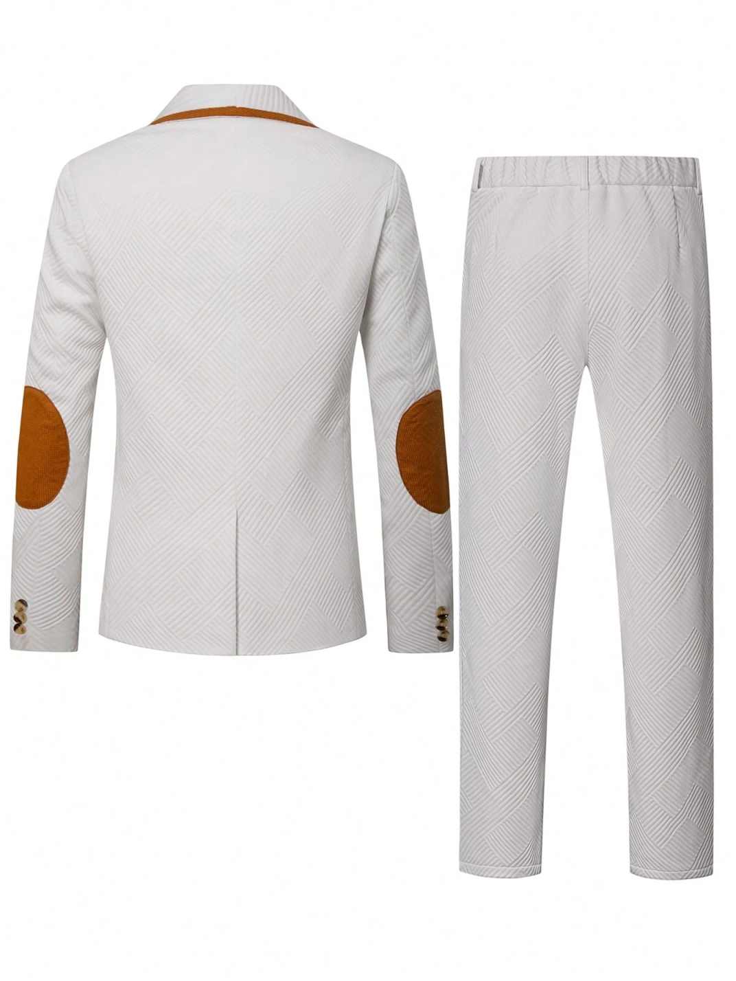 Classic Men Suit 2 Pieces Jacket Pants Single Breasted Shawl Lapel Leisure occasions Business Customized trajes para hombre