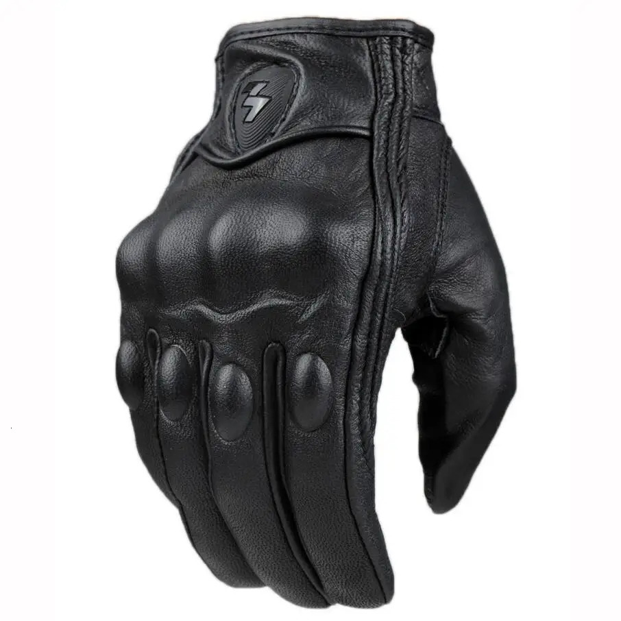 3XL Motorcycle Gloves Goatskin Leather Men Women Moto Glove Electric Bike Luvas da motocicleta Os carros eletricos Sale 251013