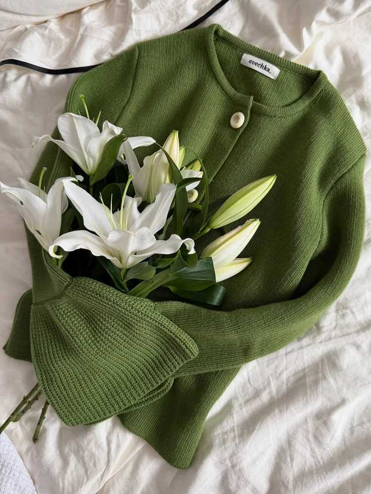 Tossy Female Knit Sweater Cardigan Coat Ribbed Patchwork Loose Long Sleeve Solid Autumn 2025 Sweater Womens Knitwear CardiganT251028