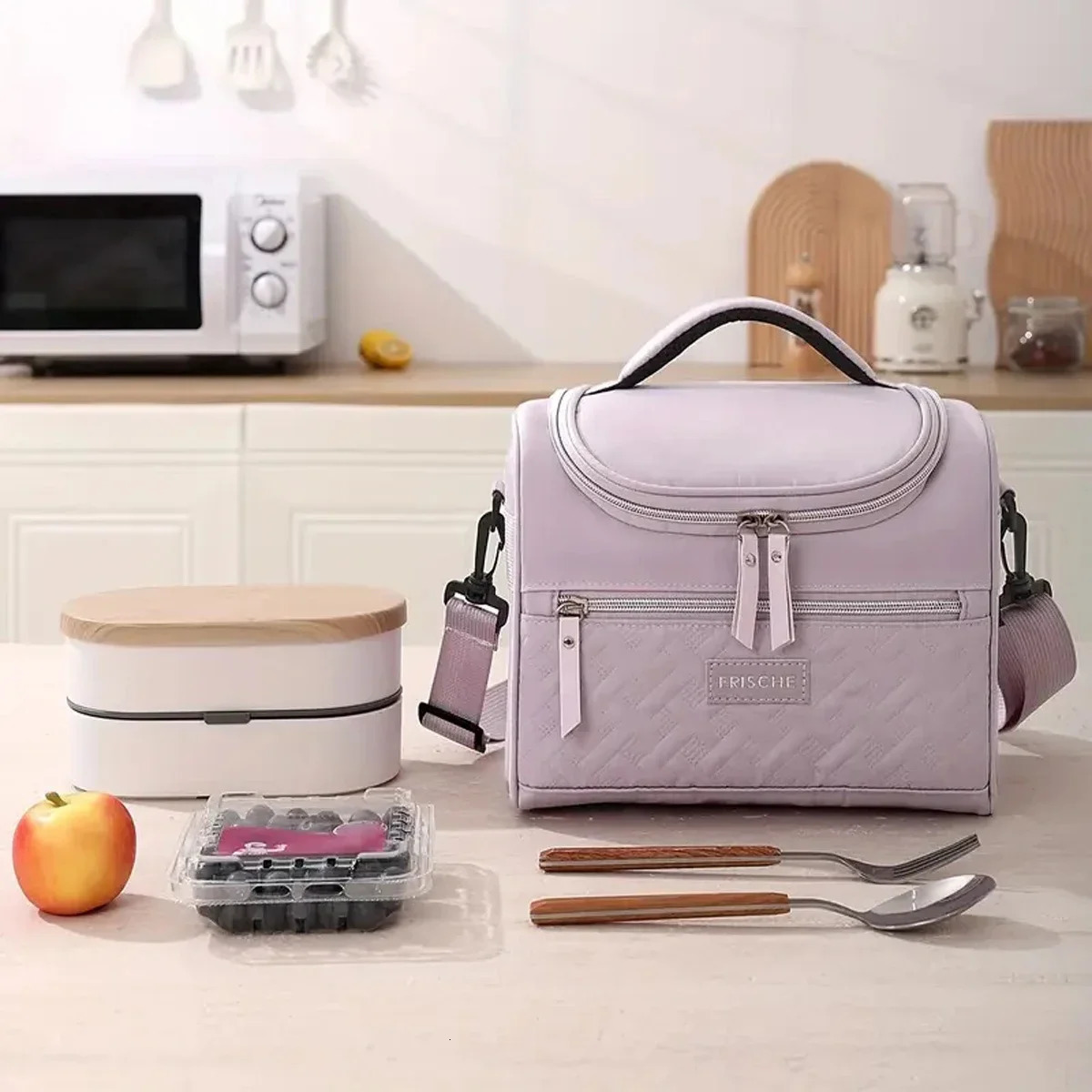 Thickened Lunch Portable Bento Outdoor Picnic Insulated Lunch Box Bag CrossBorder Cold Insulation Ice Pack 251029