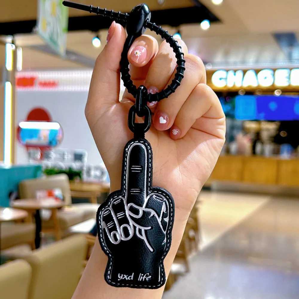 Cat Leather Keychain Pig Christmas Tree Cartoon Leather Pendant PU Leather Pendant Car Key Pendant Bag PendantW251029