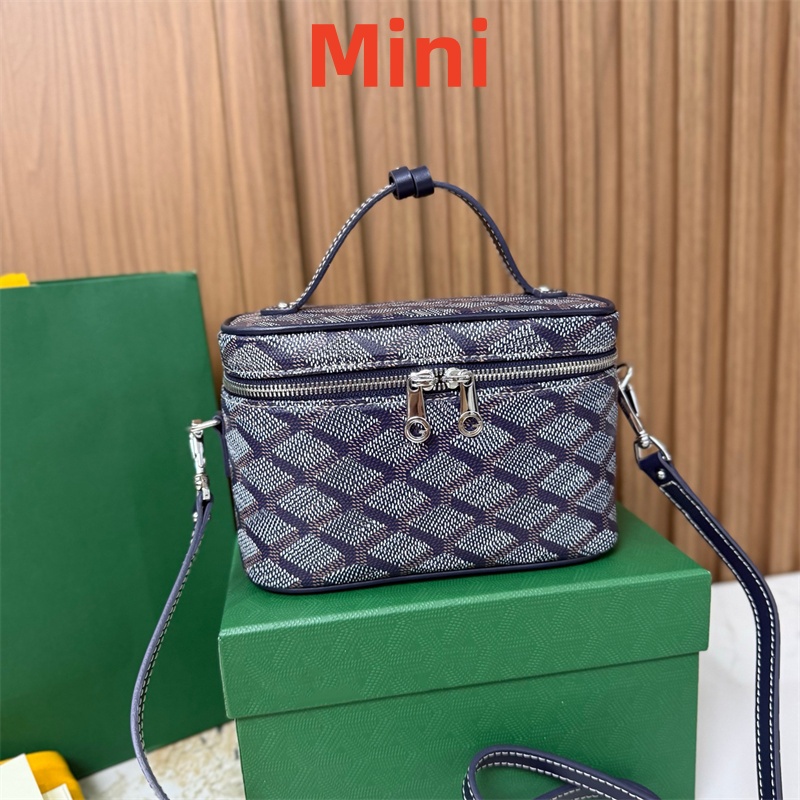 Top quality MUSE mini vanity bag Luxury makeup Designer bag for Womens mens handbags leather crossbody Shoulder Bag tote fashion cosmetic bag Evening travel Bags