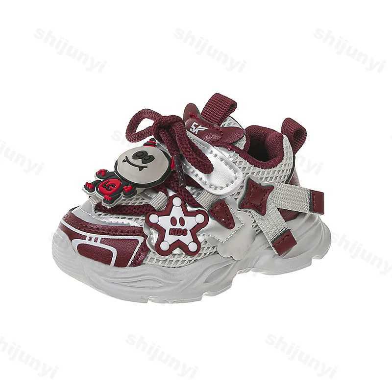 Childrens Mesh Breathable Casual Sports 2025 Autumn Boys Girls Outdoor Running Shoes Toddler Comfortable Non Slip Sneakers H260130