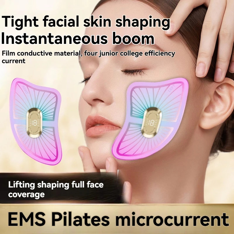EMS Face Lifting Massage V Face Machine Eye Face Care Device Reduce Dark Circles Eye Swelling AntiWrinkle Vibrate Skin Care 251027