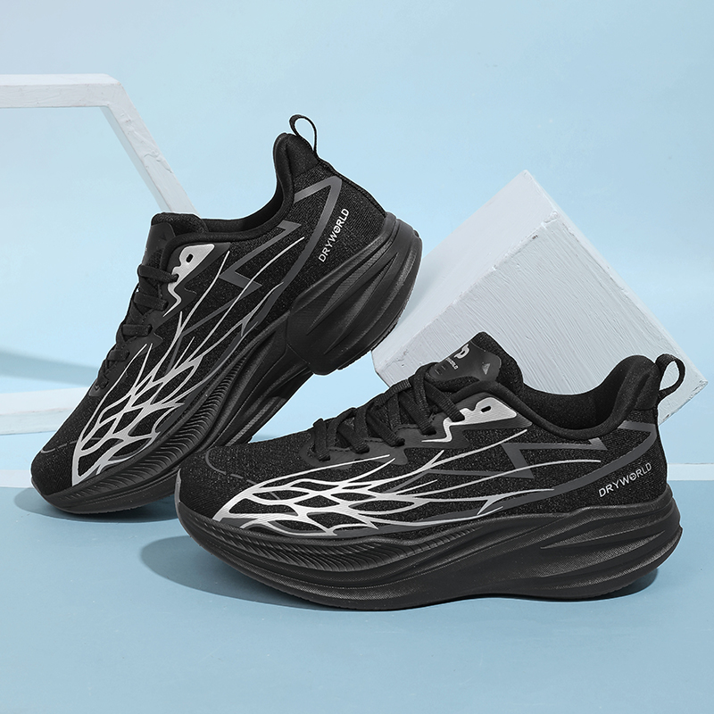 2025 New Running Shoes Unisex - Cushioned Sole, Breathable Upper, Anti-Slip, Suitable for Morning/Night Runs & Fitness