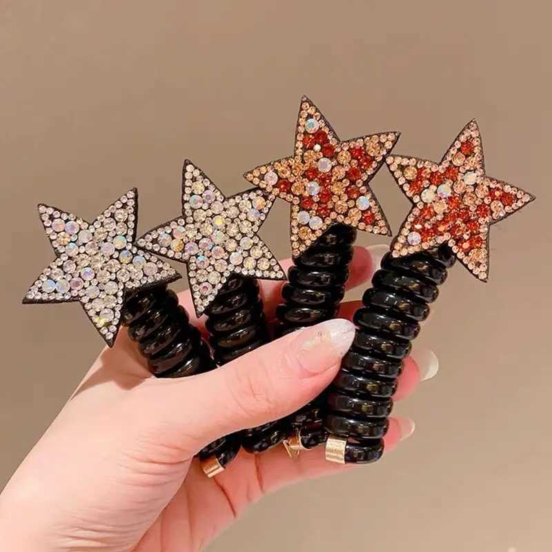 rope adult telephone cable ring Rabbit Cute Hair Ring Large Frosted Adult Hair Tie head ring Childrens telephone hephone CableW251028