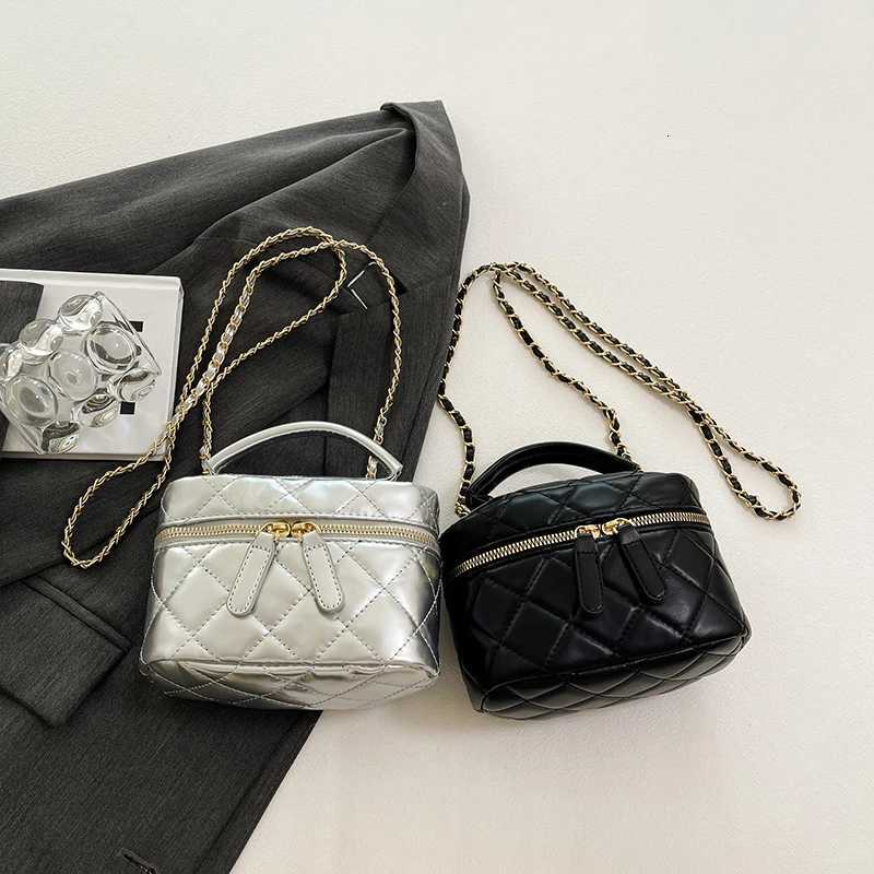 Womens Luxury Handbag Brand Crossbody Bags Mini Female Chains Shoulder Messenger Hand Bags Silver Box Purses And Handbags Black W251029