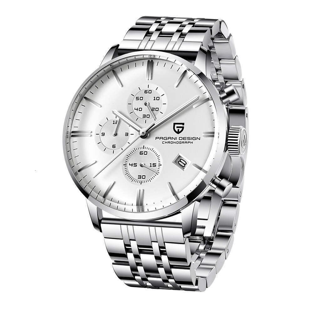 PAGANI DESIGN Men's Quartz Watch Fashion Power Calendar Six-Hand Small Dial PD-2720K
