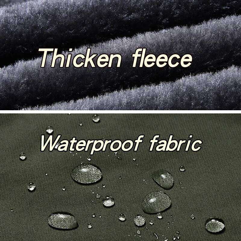 New Thicken Warm Men's Ski Suit Brands Windproof Waterproof Snow Coat Winter Skiing And Snowboarding Jacket And Pants Set