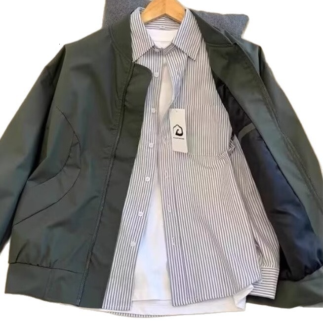 American Style Casual Trendy Brand Baseball Designer Jacket Jacket For Men Spring And Autumn Design Loose Fit Workwear Jacket For Men