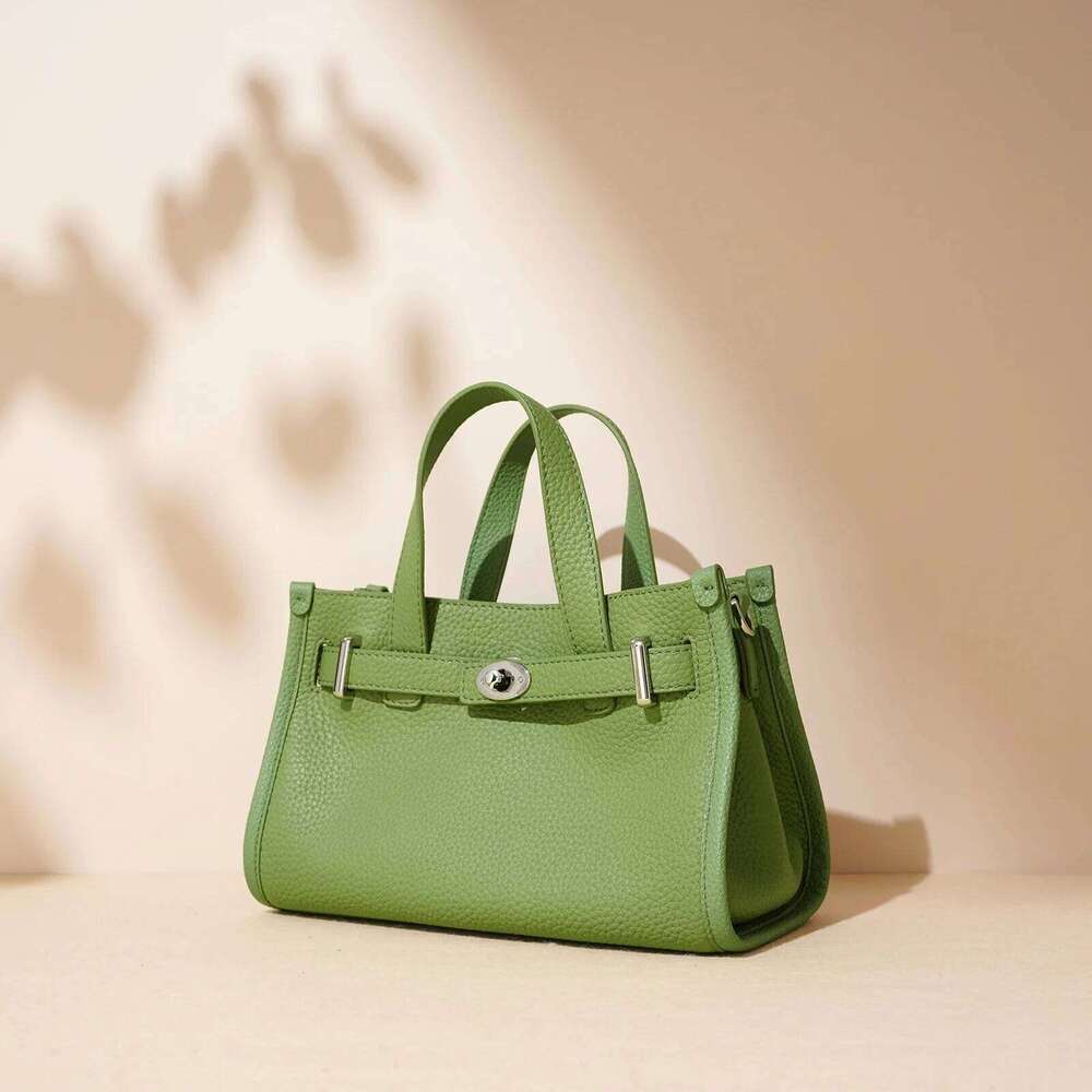 Top-Layer Cowhide Shoulder New Niche Design High-Quality Crossbody Fashion Genuine Leather Women's Hand Tote Bag 251029