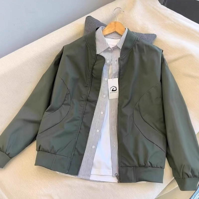 American Style Casual Trendy Brand Baseball Designer Jacket Jacket For Men Spring And Autumn Design Loose Fit Workwear Jacket For Men
