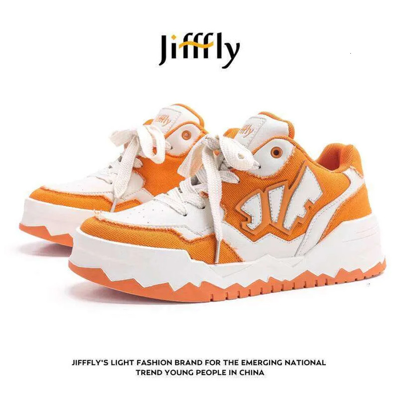 Jifffly Celebrity Style Men's Sneakers 2025 New Versatile Ins Trendy Fashion Couple Style Lightweight Sports Shoes