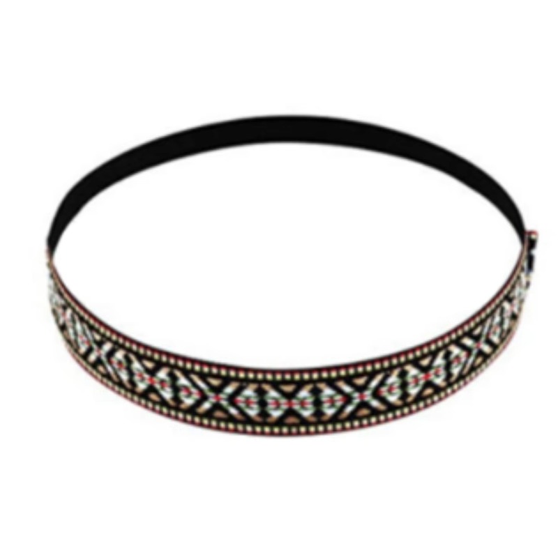 4 perfect Indian sets: headwear, tassel earrings and beaded necklaces, bracelets for stage performances and festival gifts