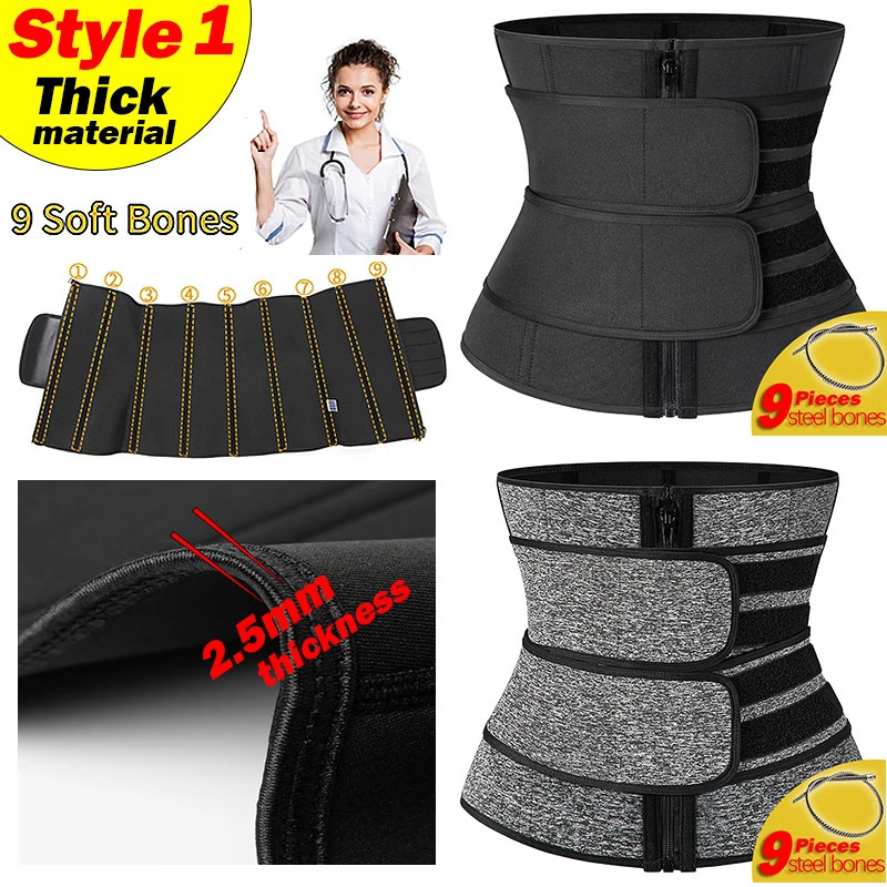 Women Waist Trainer Neoprene Body Shaper Belt Slimming Sheath Belly Reducing Shaper Tummy Sweat Shapewear Workout Shaper Corset 251029