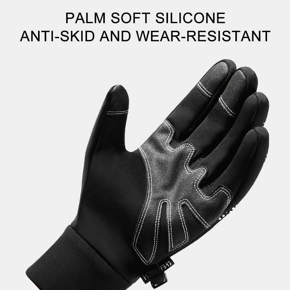 GTUBIKE Winter Gloves for Women Men Cold Weather Winter Cycling Bike Gloves for Men Women Gloves with Touchscreen Fingers J251029