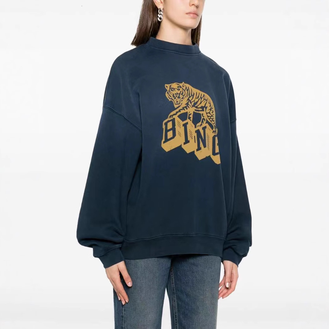 Winter New North American Designer Printed, Dyed, Water Washed, Spray Horse Women's Wool Sweater