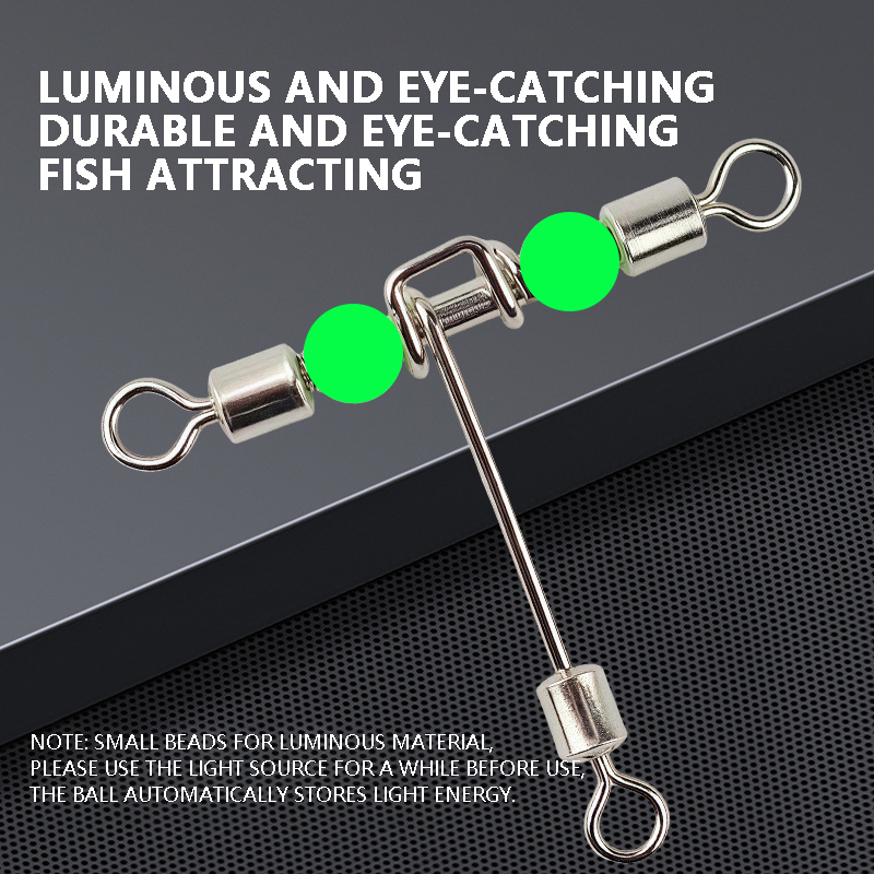 Long T-shaped trident ring connector manufacturer wholesale outdoor fishing accessories fishing gear supplies fluorescent fishing manufacturer