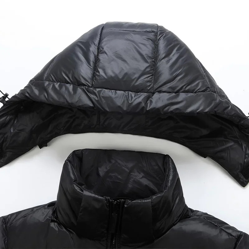Sleeveless Autumn Winter White Duck Down Vest Jackets Thicken Men Coats Detachable Hood Mens Puffer Jacket Warm Hooded Jacket 251024