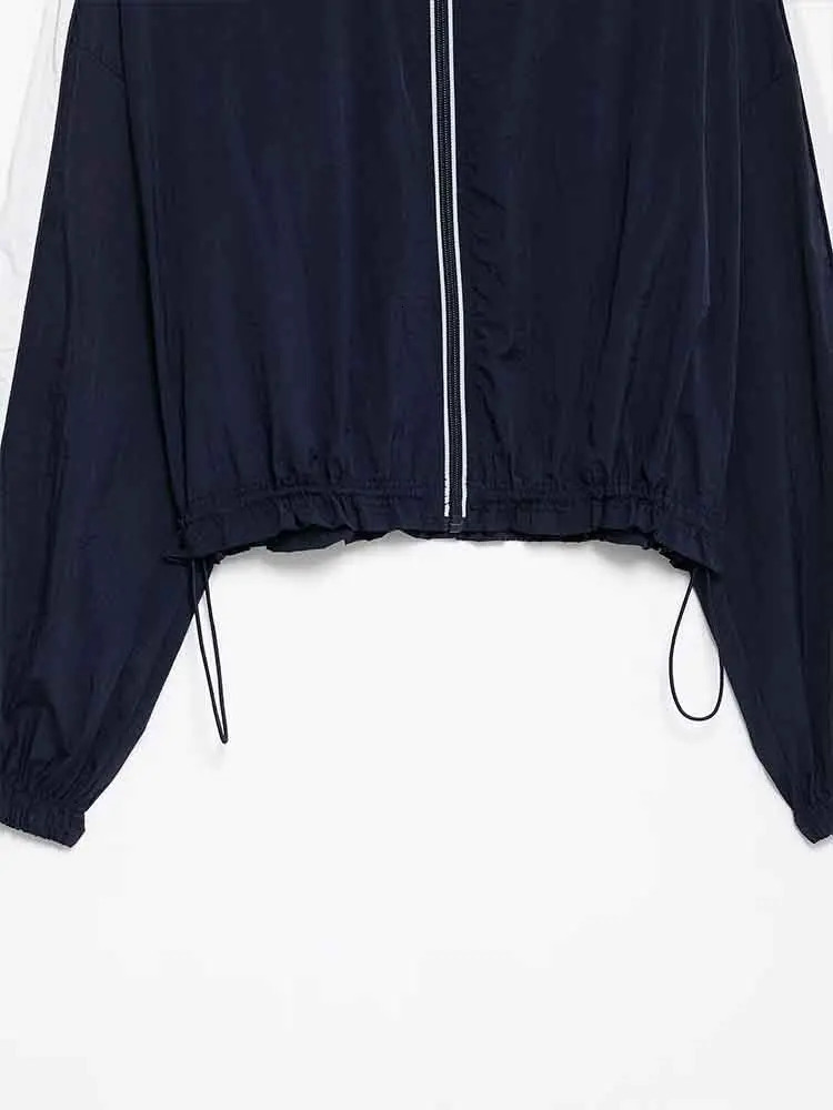 European style womens clothing side striped belt jacket short coat adjustable waist high waist skirt pants suit 251029