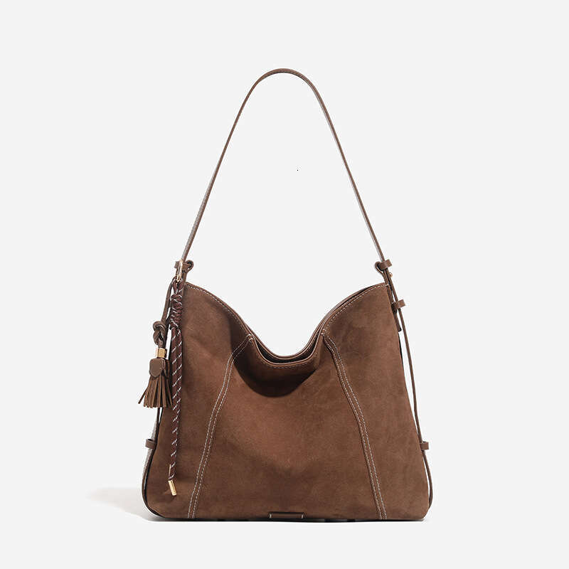 Luxury bag Casual Large Capacity Underarm New Suede High End Tote Simple Fashionable Stylish Single Shoulder Crossbody Bag