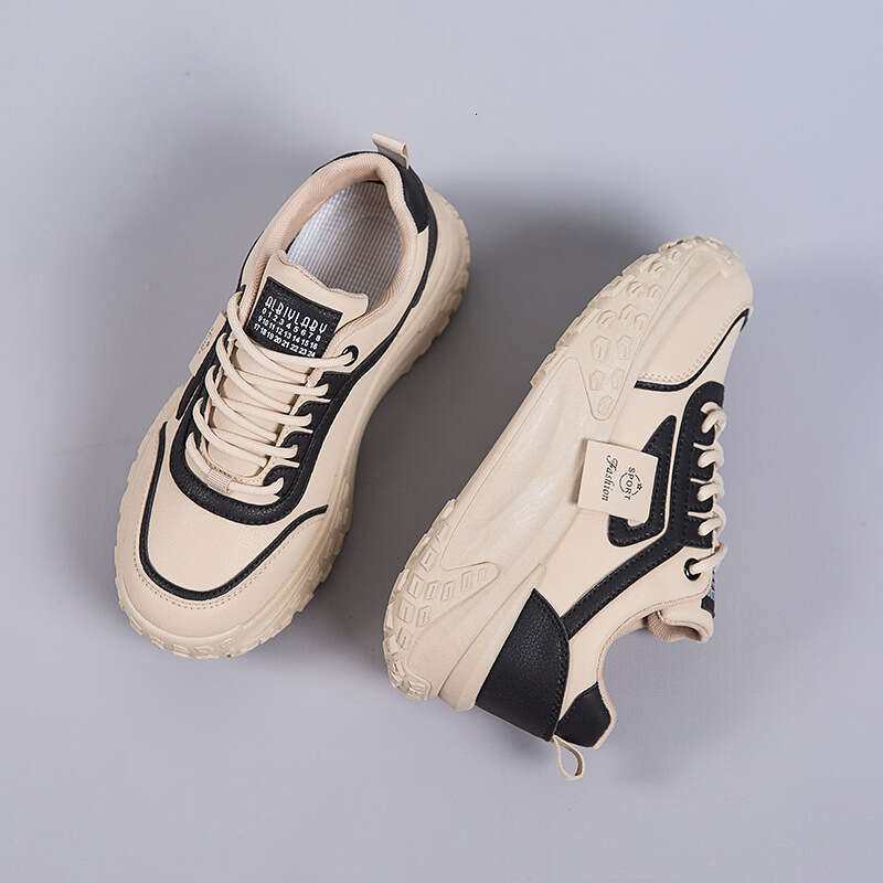 2025 New Spring Autumn Trendy Flexible Designer Shoe Thick Sole All-Match Student Casual Sports Running Sneakers