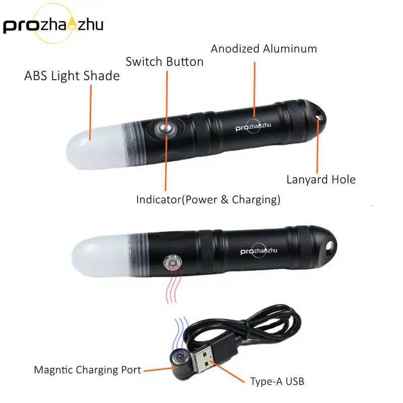 4000 Lumen Beacon Signal LED Diving Light IP68 00M 2700 Rechargeable High Power Diving Strobe W251029