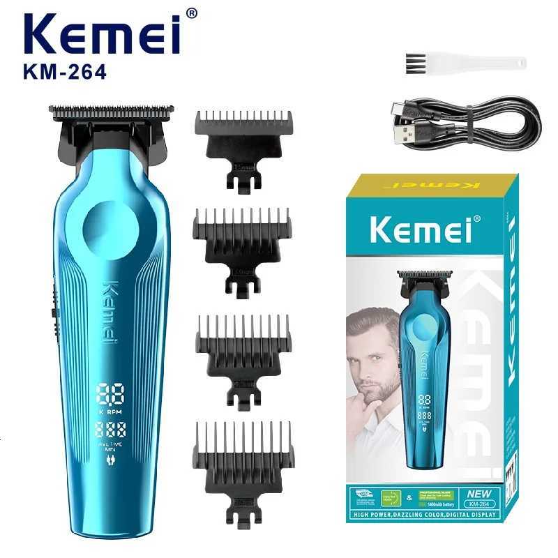 kemei Salon Rechargeable Trimmer Clipper High Speed Motor Barber Hair Trimmer Clipper KM264 M251029