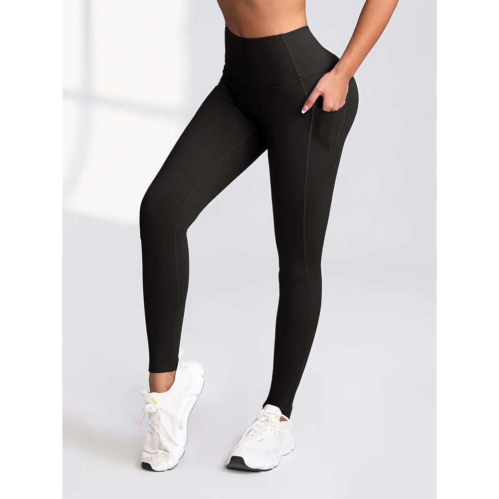 6pcs Women's High-Waisted - Non-See-Through Side All-Season & Casual hine Washable Everyday with Pockets, Womens Leggings, Women Leggings Stretch
