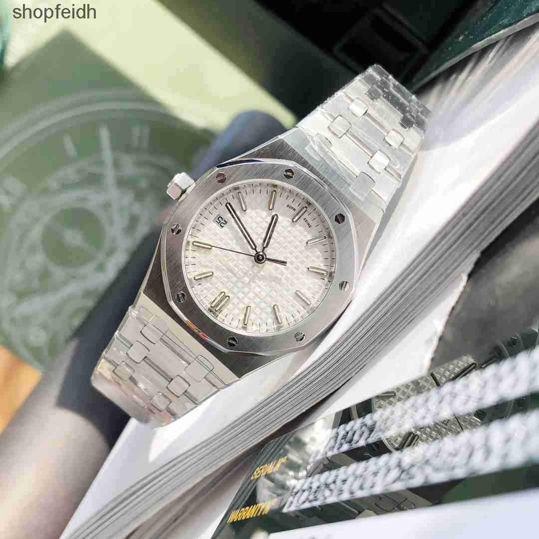 Top quality oak watch mens watch super clone watches 15500st designer watch 4302 mechanical movement 41mm sapphire glass 904L steels with box 0ID3